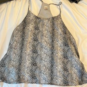 Cheetah print Tank top